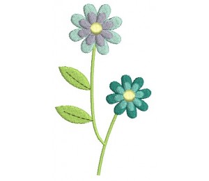 Stickdatei - Mein Garten Blume 5